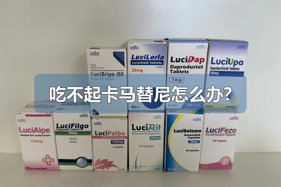 吃不起卡马替尼怎么办?